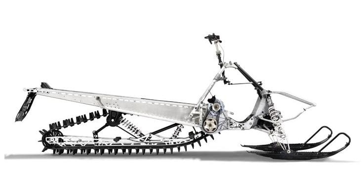 image of the chassis of the polaris pro-rmk